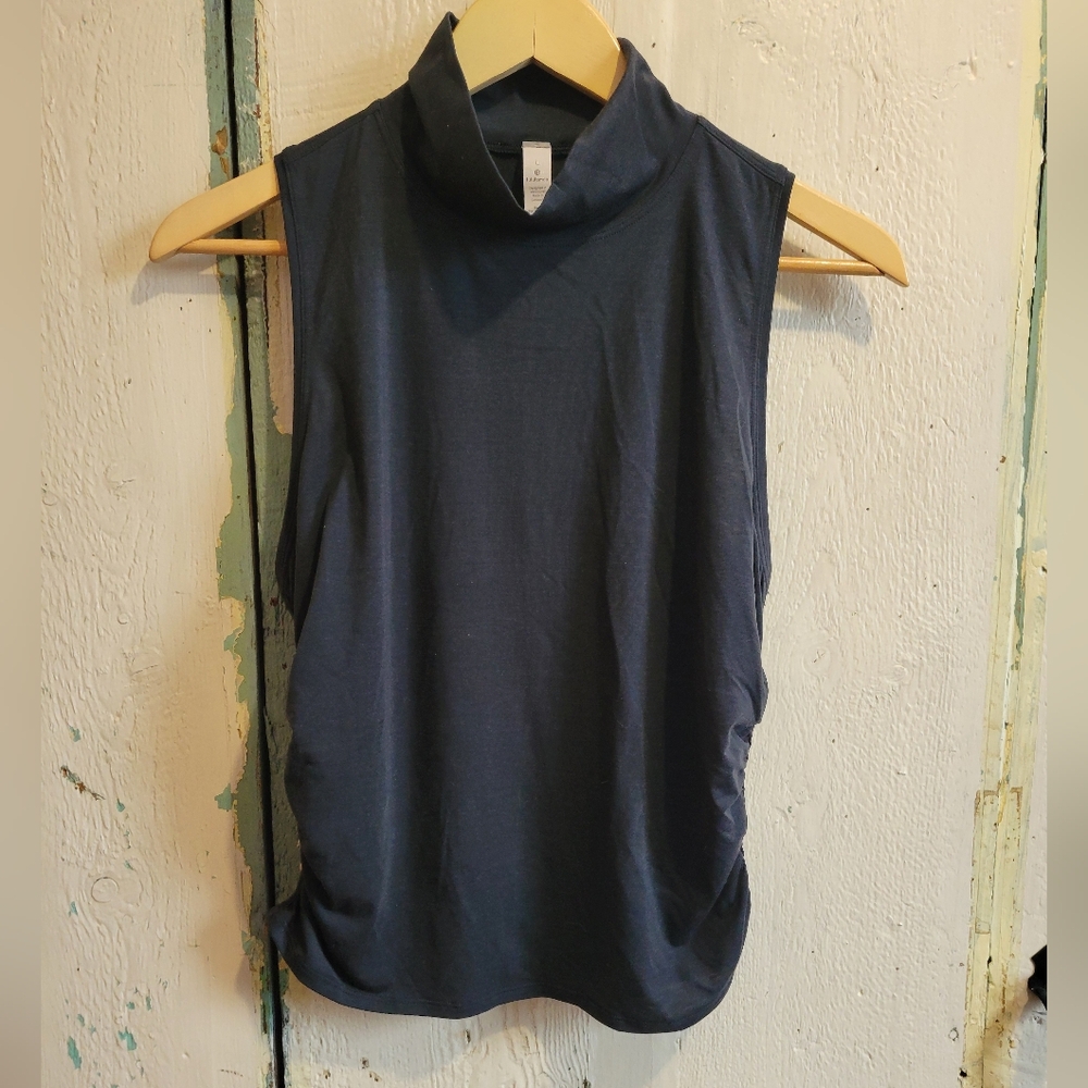 lululemon athletica Black Sleeveless Top